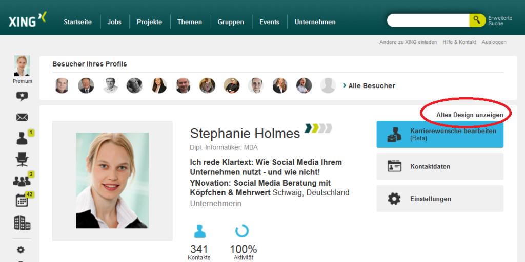 Was bringt das neue XING Profil?