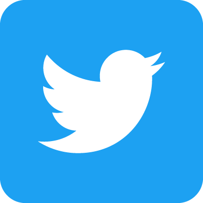 Twitter Icon mit runden Ecken
