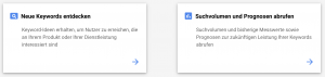 Google Ads Keyword Planer Funktionen Suchvolumen und Keywords entdecken
