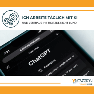 Ein Handybildschirm, auf dem die ChatGPT App geöffnet ist.