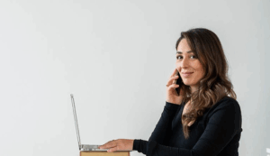 Valeria Tartaglia bei der Erstberatung